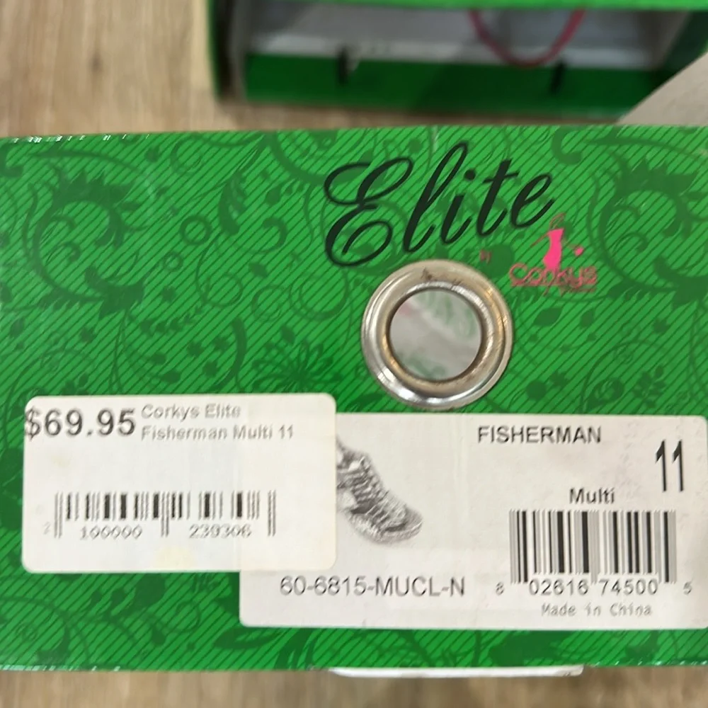 Elite By Corkys vibrant multicolored